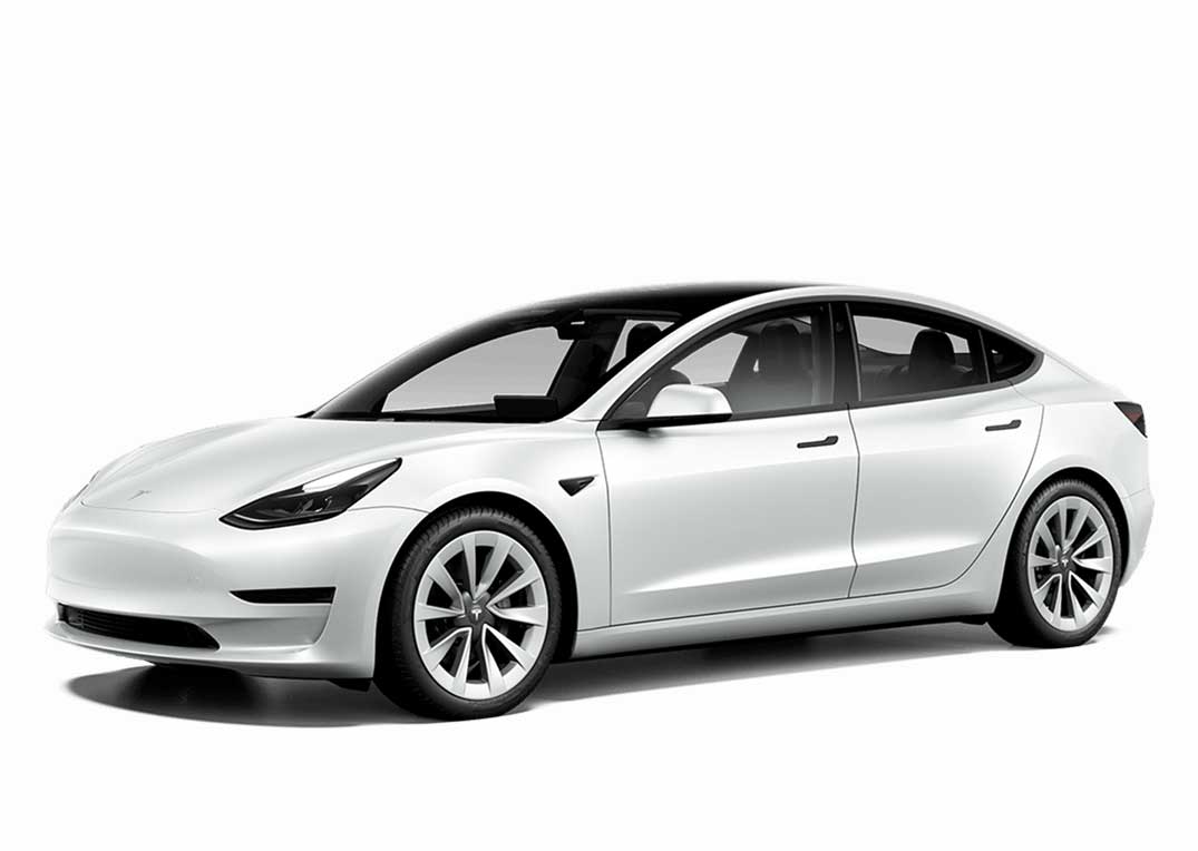 Tesla Model 3 Long Range 白